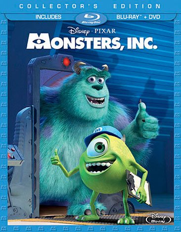 Monsters, Inc. (Three-Disc Collector's Edition: Blu-ray/DVD Combo in Blu-ray Packaging) cover