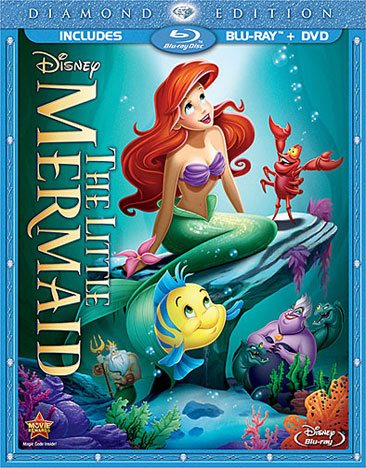 The Little Mermaid: Diamond Edition [Blu-ray+DVD] cover