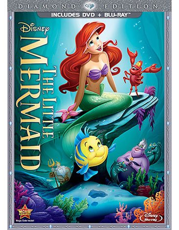 The Little Mermaid (Two-Disc Diamond Edition: Blu-ray / DVD in DVD Packaging) cover