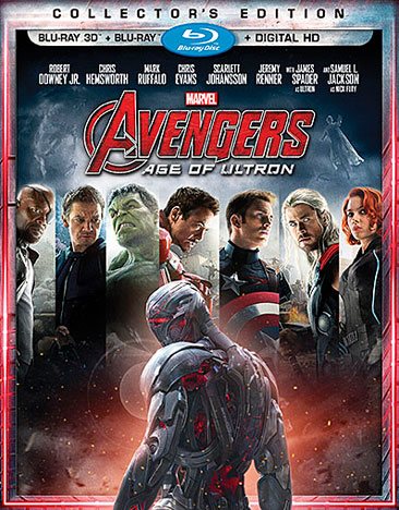 Marvel's Avengers: Age of Ultron (Collector's Edition) (Blu-ray 3D + Blu-ray + Digital HD) [3D Blu-ray] cover