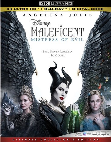 MALEFICENT: MISTRESS OF EVIL [Blu-ray] cover