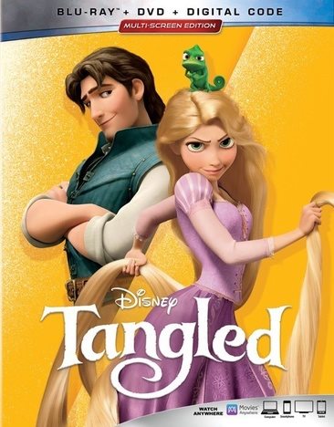 TANGLED [Blu-ray] cover