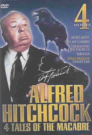 Alfred Hitchcock: 4 Tales of the Macabre - Secret Agent / The Lady Vanishes / The Man Who Knew Too Much / Sabotage [DVD]