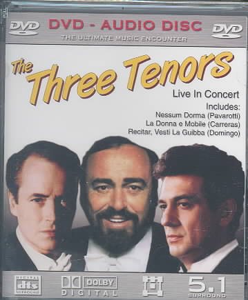 The Three Tenors Live in Concert cover