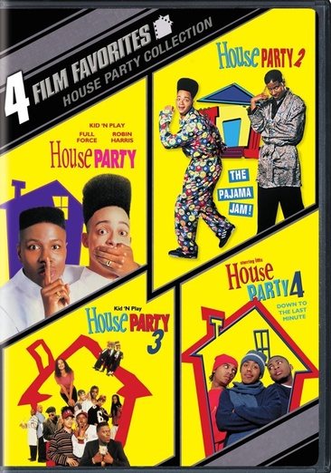 4 FILM FAVORITES-HOUSE PARTY (DVD/2 DISC/WS/FS/ENG-SUB) cover