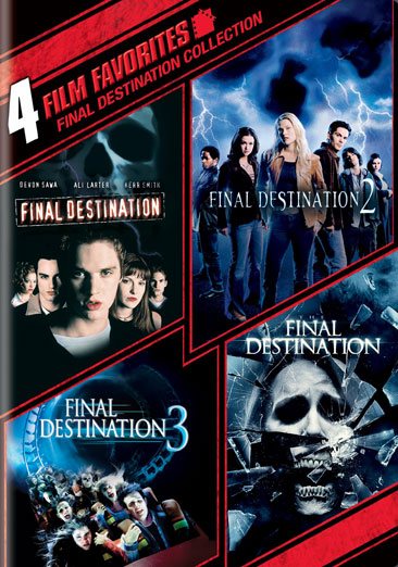 4 Film Favorites: Final Destination (Final Destination, Final Destination 2, Final Destination 3: Special Edition, The Final Destination)