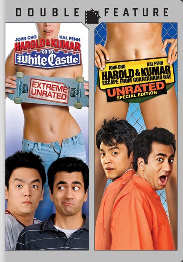 Harold & Kumar Go to White Castle / Escape from Guantanamo Bay (Unrated Edition) cover