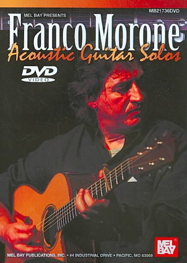 Franco Morone: Acoustic Guitar Solos cover