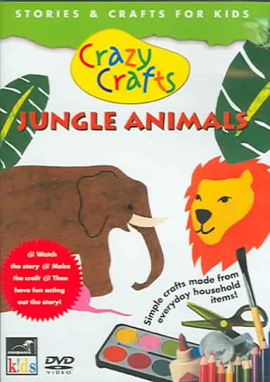 Crazy Crafts: Jungle Animals cover
