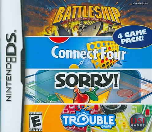 Battleship/Connect 4/Sorry/Trouble - Nintendo DS