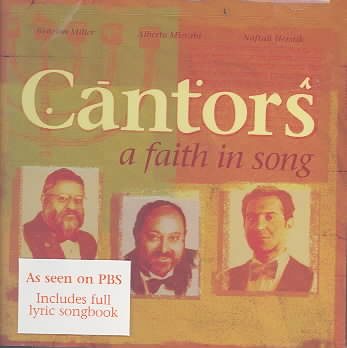 Cantors: A Faith in Song cover