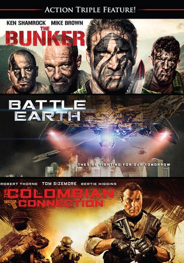 Action Triple Feature Volume 2 (Battle Earth/The Bunker/The Colombian Connection)