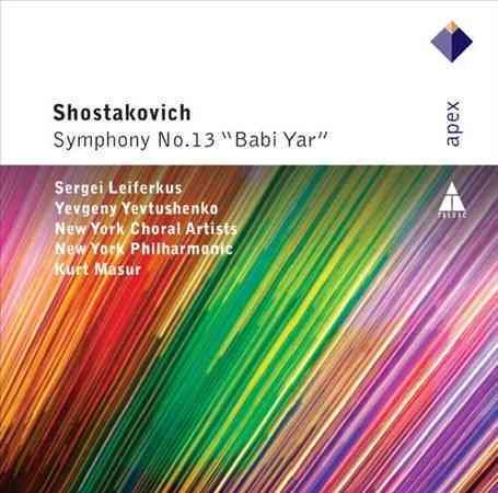 Symphony No 13: Babi Yar cover