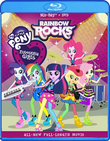 My Little Pony Equestria Girls: Rainbow Rocks [Blu-ray] cover