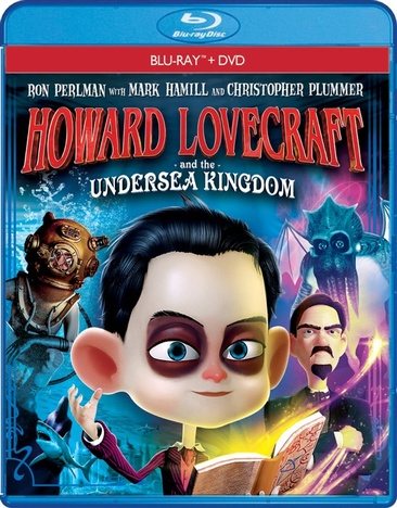 Howard Lovecraft and the Undersea Kingdom - Blu-ray + DVD cover