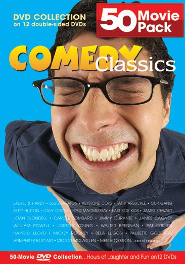 Comedy Classics 50 Movie Pack Collection cover
