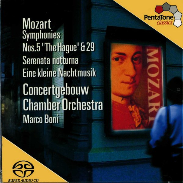 Mozart: Symphonies Nos. 5 "The Hague" & 29; Serenata notturna; Eine kleine Nachtmusik [DSD Recorded] cover