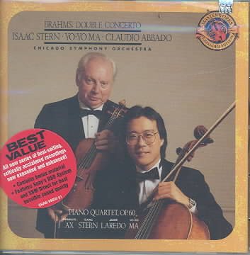 Brahms: Concerto for Violin and Cello & Piano Quartet No. 3