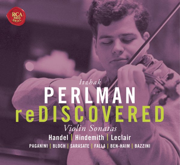 Perlman reDiscovered cover