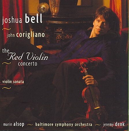 Corigliano: The Red Violin Concerto, Violin Sonata cover