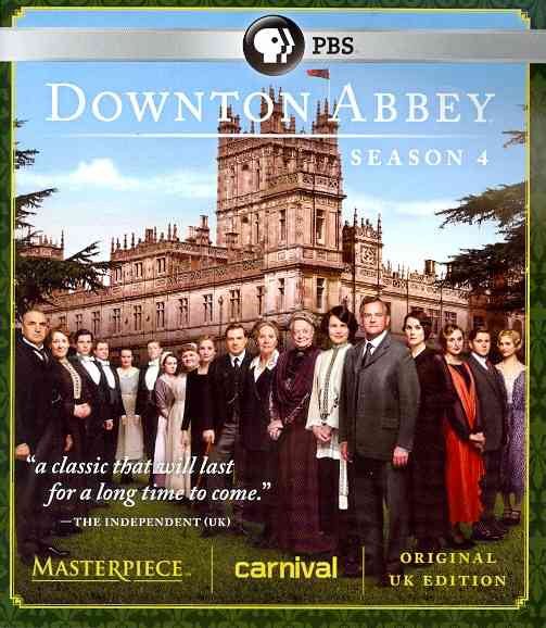 Downton Abbey, Season 4 [Blu-ray] cover