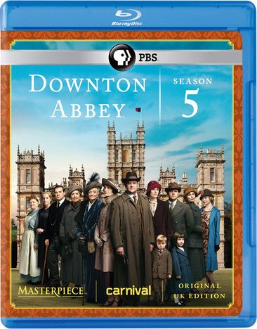 Masterpiece: Downton Abbey Season 5 [Blu-ray] cover
