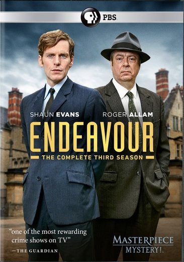 Masterpiece Mystery: Endeavour, Series 3 cover