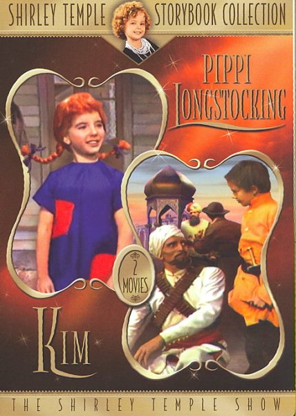Shirley Temple Storybook Collection: "Pippi Longstocking" and "Kim" cover