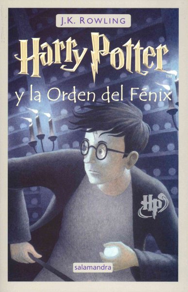 Harry Potter y la Órden del Fénix cover