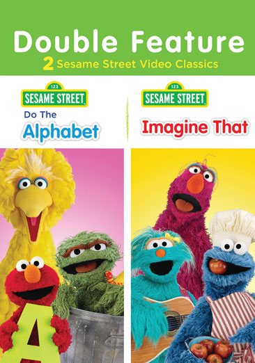 Sesame Street Double Feature: Do the Alphabet / Imagine That [DVD] cover