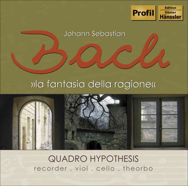 Bach: La Fantasia della Ragione cover