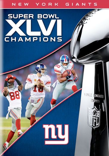 NFL Super Bowl XLVI Champions: 2011 New York Giants cover