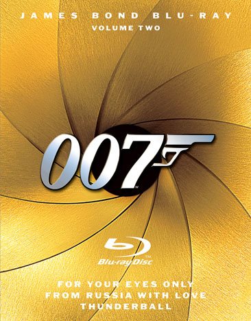 James Bond Blu-ray Collection: Volume Two (For Your Eyes Only / From Russia with Love / Thunderball) [Blu-ray] cover