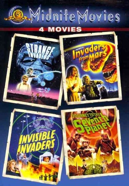 Strange Invaders / Invaders from Mars / Invisible Invaders / Journey to the Seventh Planet (Midnite Movies) cover