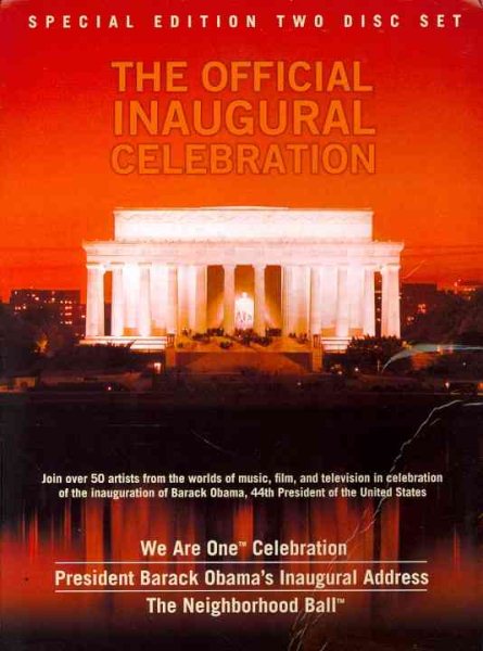 Official Inaugural Celebration, The cover