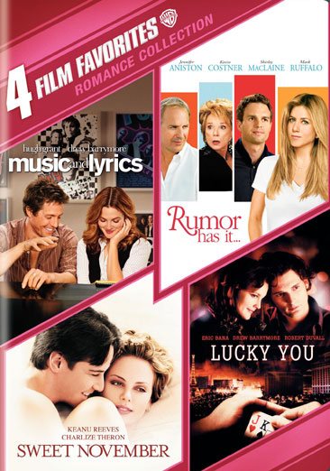 4 Film Favorites: Romances (Lucky You, Music and Lyrics, Rumor Has It, Sweet November)