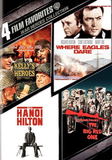 4 Film Favorites: War Heroes (The Big Red One, The Hanoi Hilton, Kelly's Heroes, Where Eagles Dare)