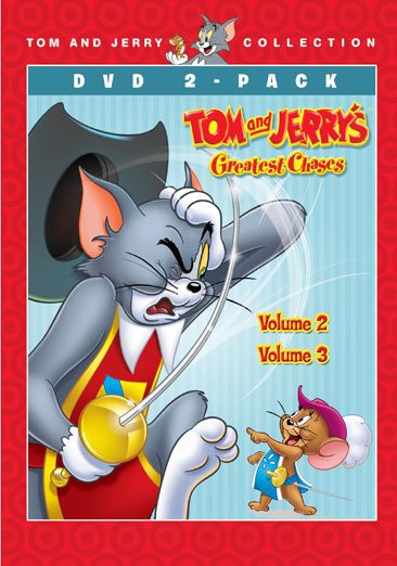 Tom and Jerry Double Feature: Greatest Chases V2 / Greatest Chases V3 cover