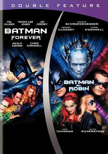 Batman Forever/Batman & Robin (DBFE) (DVD) cover