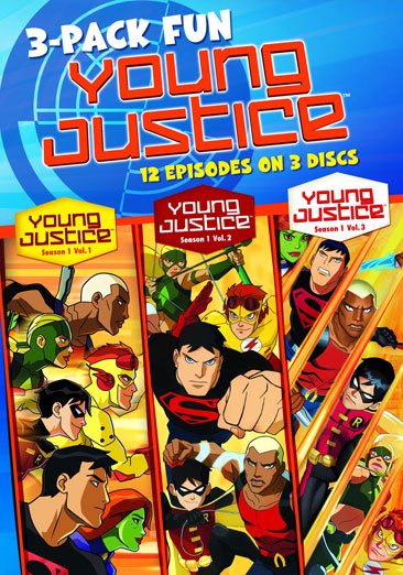 Young Justice: Season 1 - Volumes 1, 2 & 3 cover