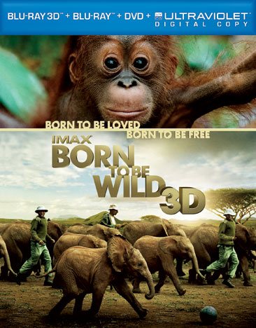 IMAX: Born to Be Wild (Blu-ray 3D) cover