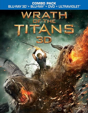 Wrath of the Titans (3D Blu-ray + Blu-ray + DVD) cover