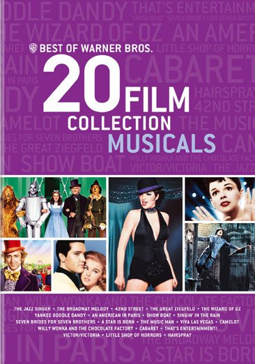 Best of Warner Bros. 20 Film Collection Musicals (DVD) cover