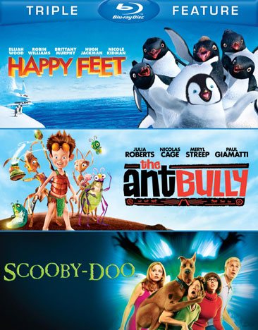 Happy Feet/Ant Bully/ Scooby-Doo:(BD)(3F [Blu-ray]