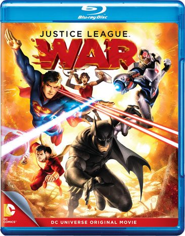 Justice League: War [Blu-ray] cover
