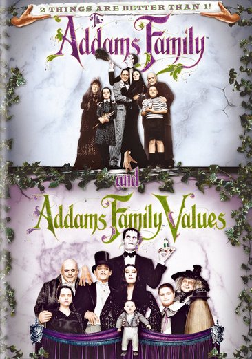 Addams Family/Addams Family Values Double Feature (DVD) cover
