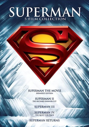 Superman 5 Film Collection (DVD) cover