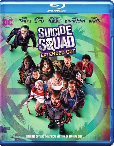 Suicide Squad (Extended Cut / Blu-ray) cover