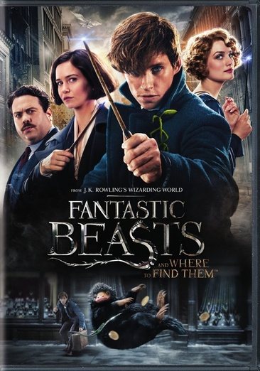 Fantastic Beasts and Where to Find Them (DVD) cover
