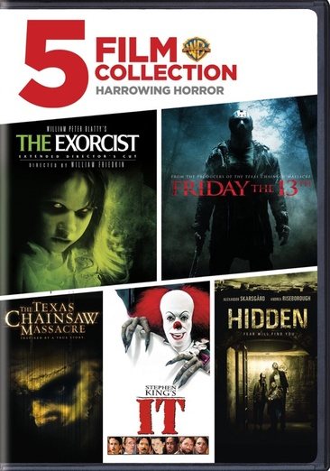 5 Film Collection: Harrowing Horror Collection (DVD) cover